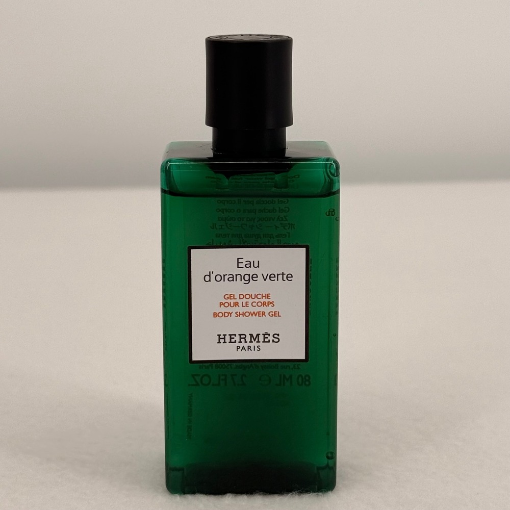 Hermes Eau d orange verte Body Shower Gel 80ml 2.7oz Travel Size Luxury Soap